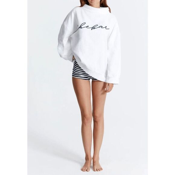 The Bar Terry Highneck Signature Sweatshirt - Picture 2 of 9